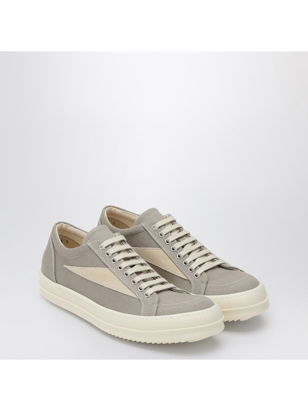 Rick Owens Drkshdw Grey Low Top Sneakers