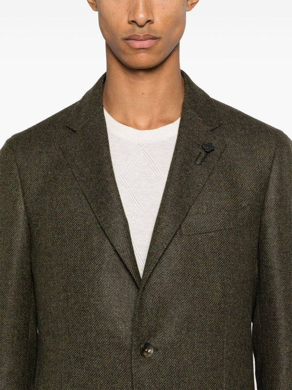 Wool Cashmere Tailored Jacket