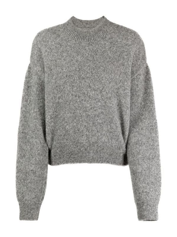 Back Logo Jacquard Sweater