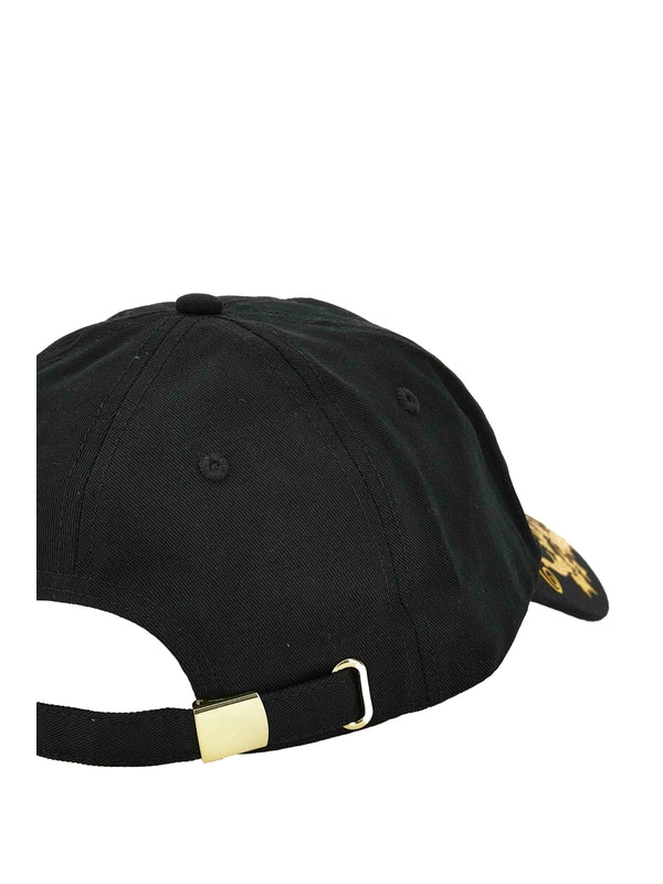 Baroque Logo Embroidery Cotton Baseball Cap