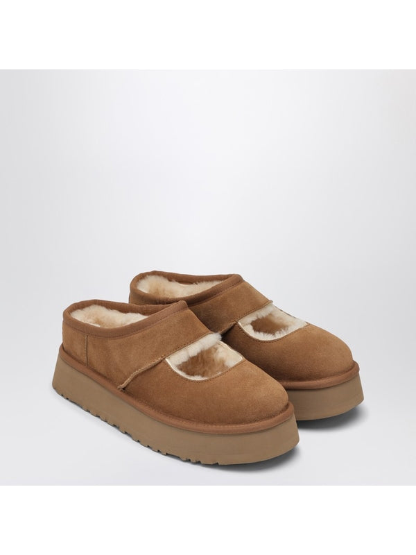 Le Bea Mary Jane Suede Loafers