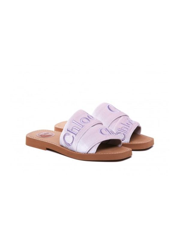 Woody Logo Sandals