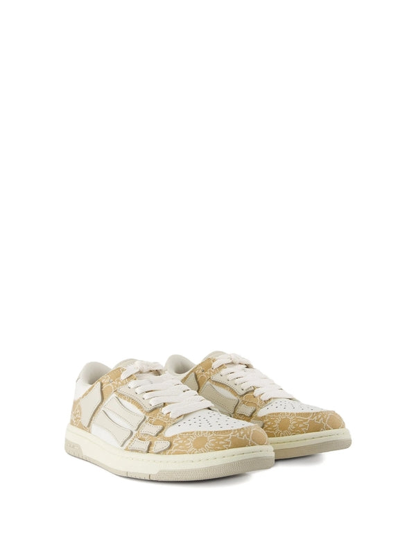 Amiri Beige Low Top Sneakers
