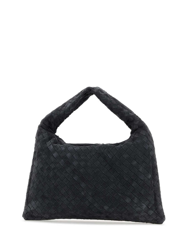 Bottega Veneta Hop Small Grey Tote Bags