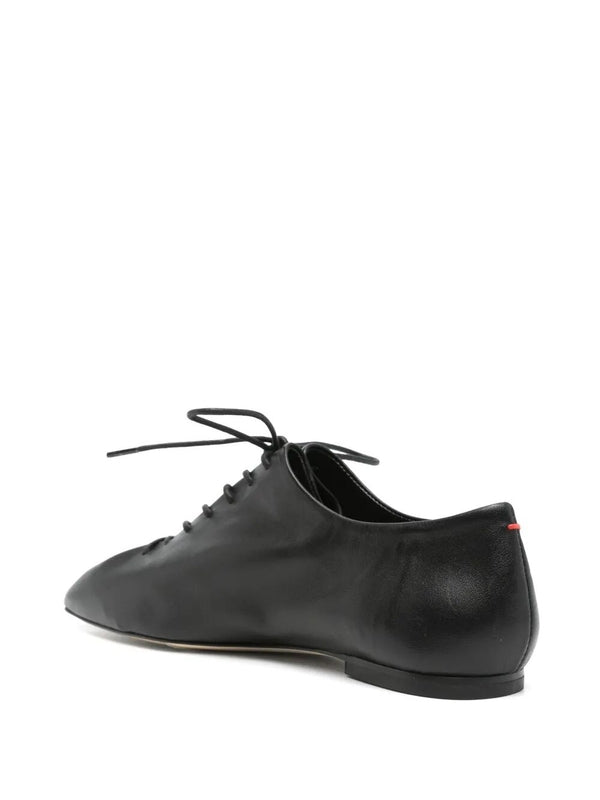 Ady Black Lace-Up Shoes