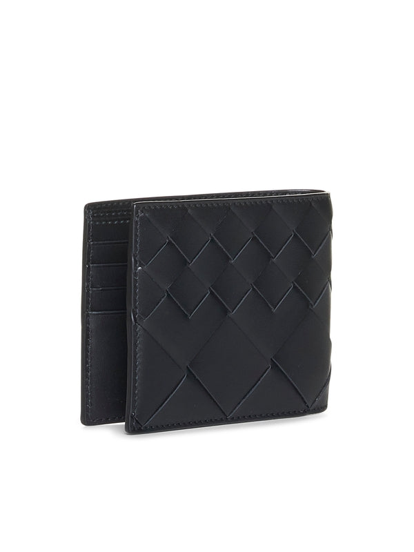 Black Intrecciato Leather
  Wallet