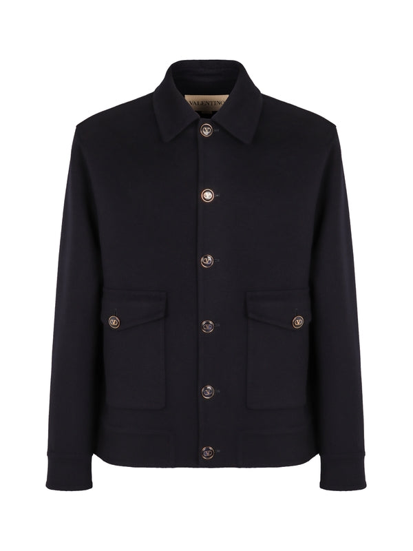 Valentino Navy Jackets