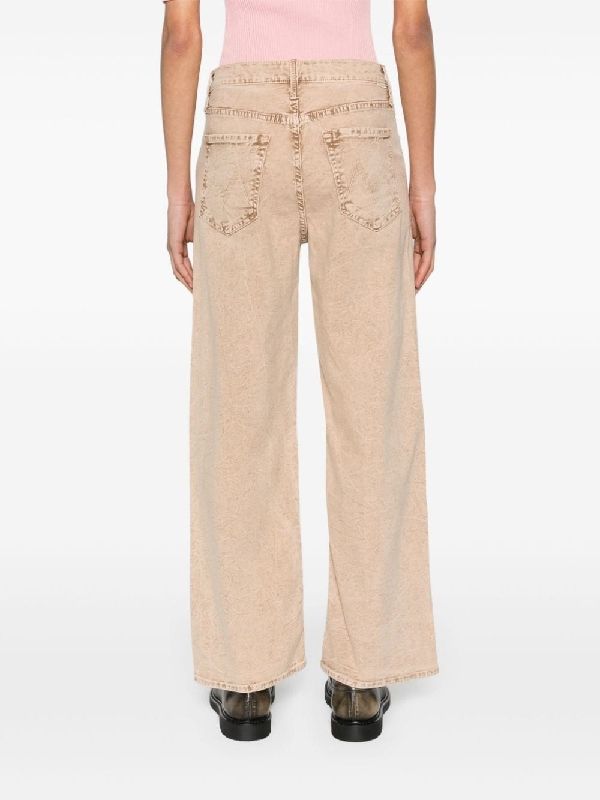 Beige Cotton
  Denim Pants