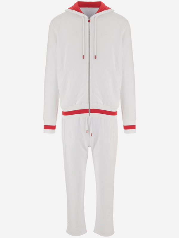 Kiton White Jump Suits