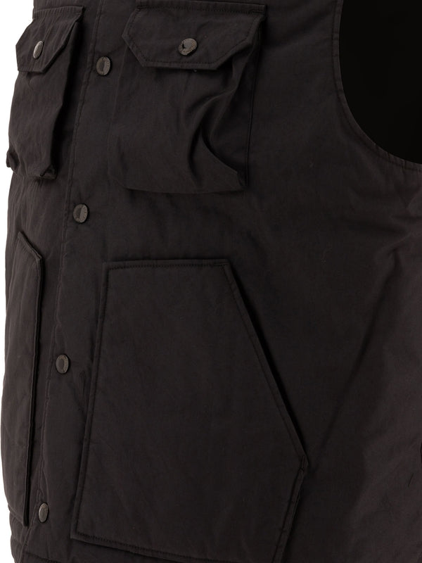 Field Pocket Cotton Nylon Vest