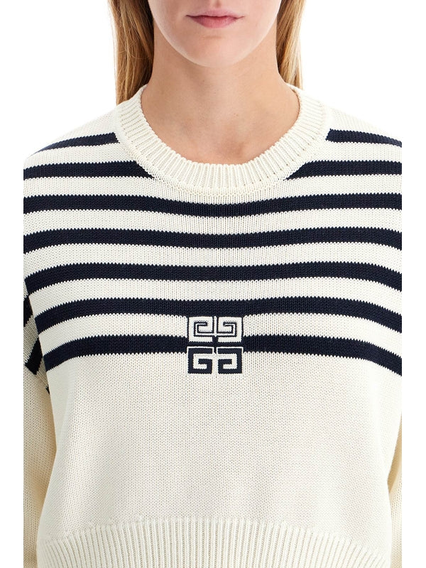 4g Stripe Wool Blend Knit