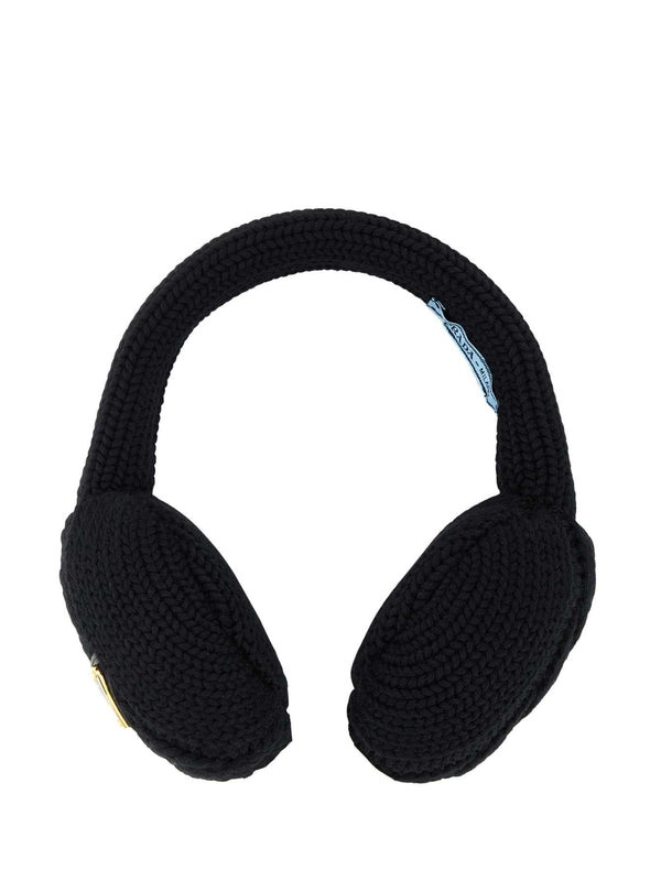 Triangle Logo Wool Earmuffs