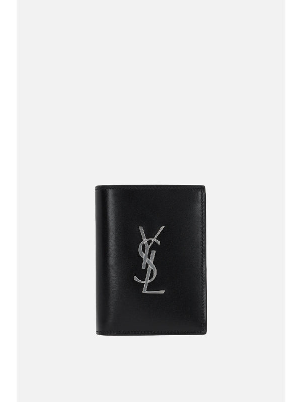 Cassandra Monogram Flap Wallet