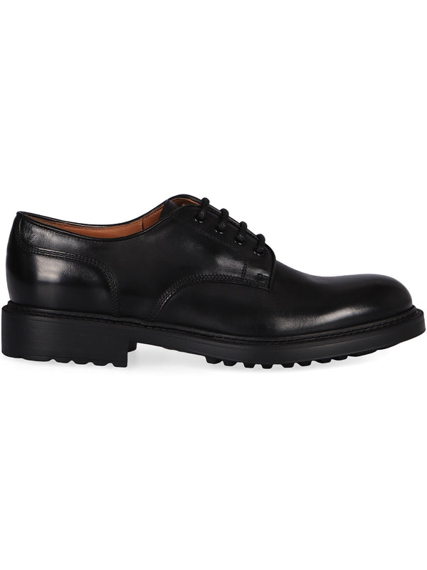 Doucal'S Black Lace-Ups