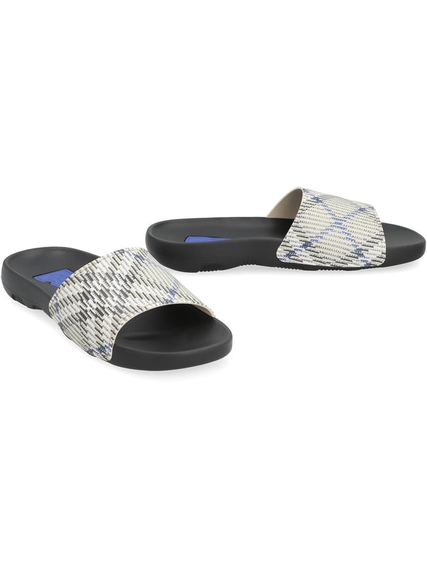 Check Pattern Band Slide