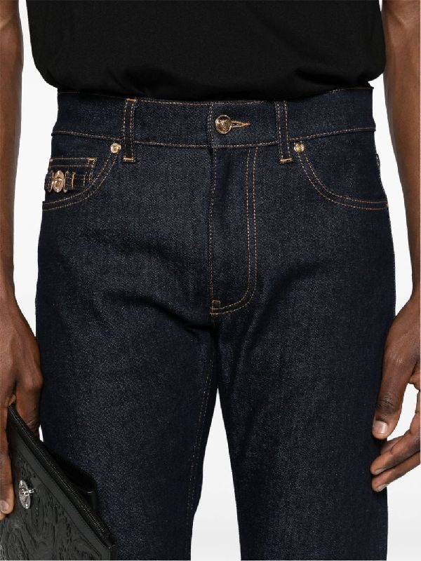 Versace Jeans Blue Denim Pants