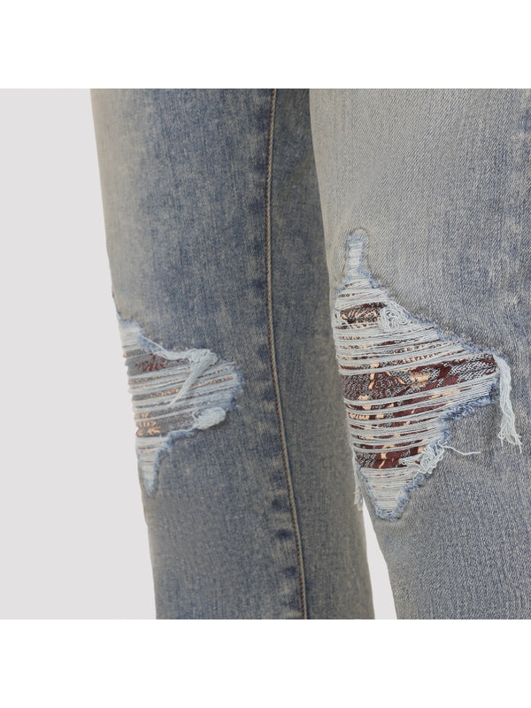Amiri Blue Denim Pants