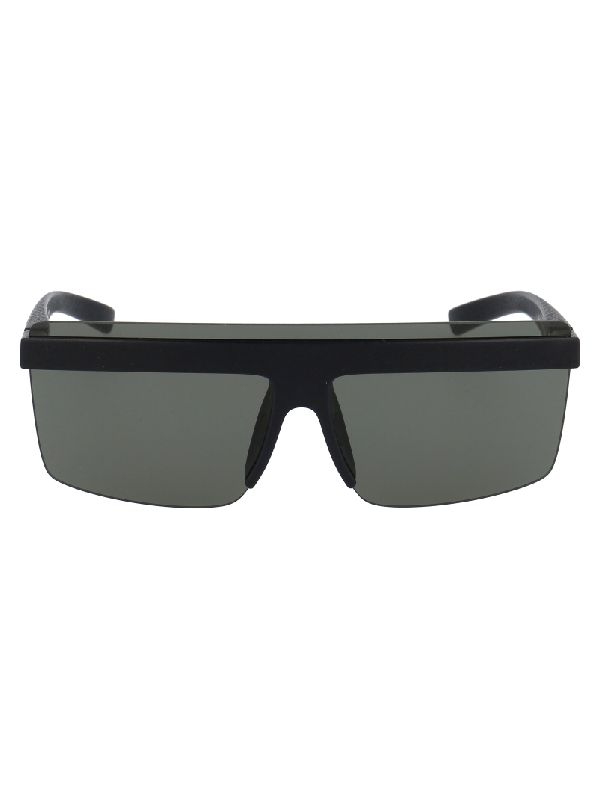 Margiela Black Shield Sunglasses
