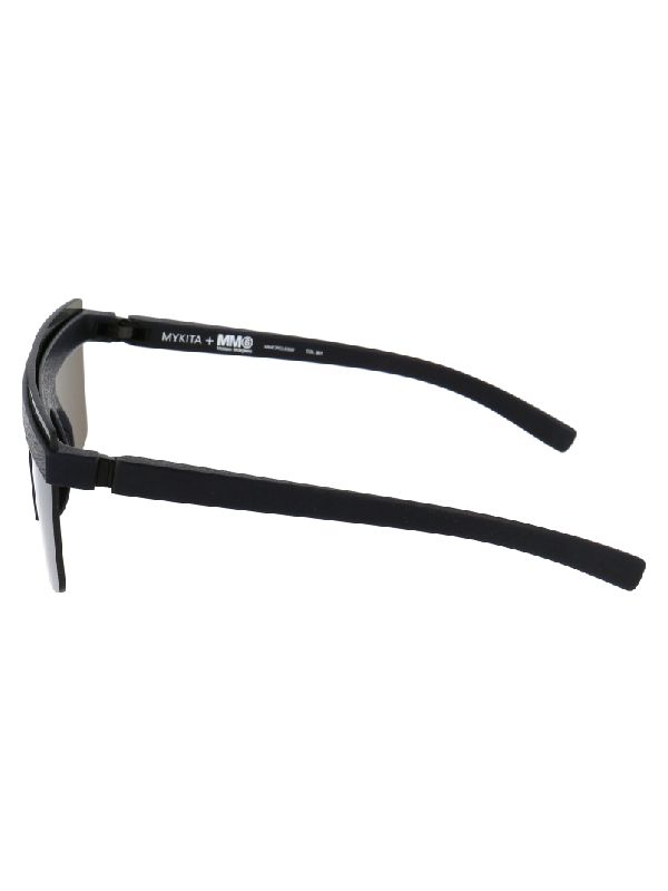 Margiela Black Shield Sunglasses