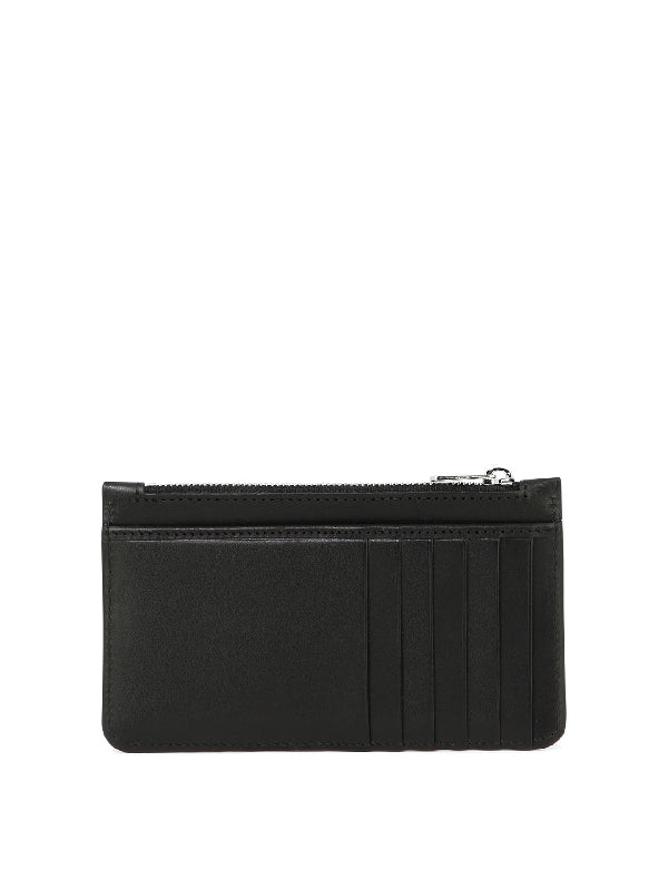 Walter Logo Leather Card Wallet