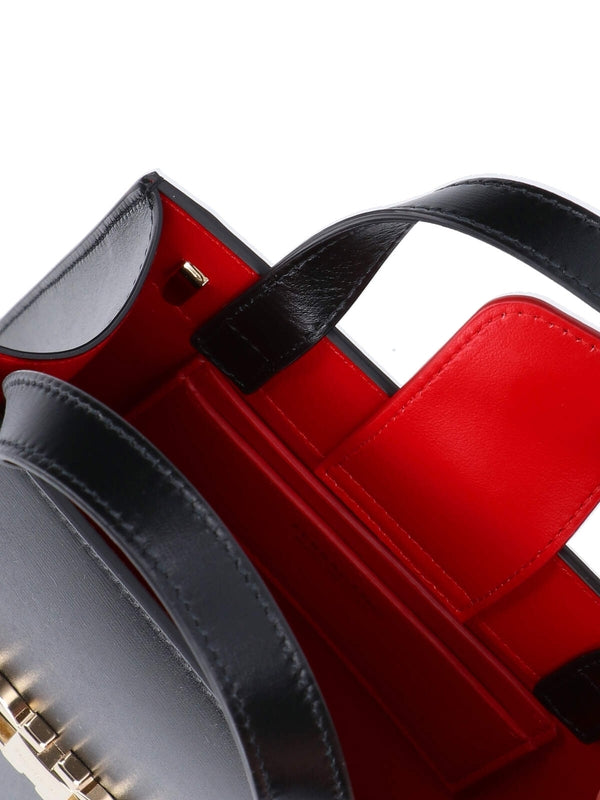 FERRAGAMO - Double Gancini Mini Tote Bag - Jente