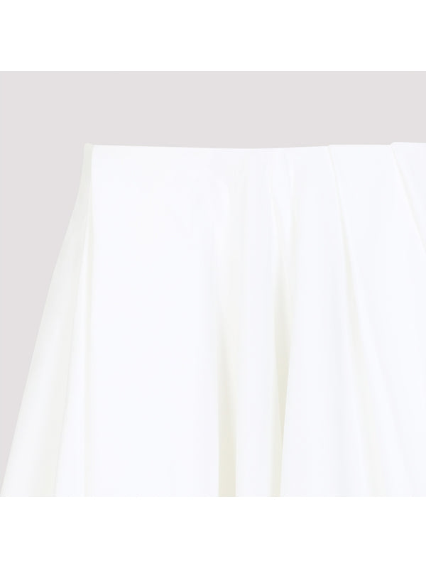 Salon Flare Cotton Skirt
