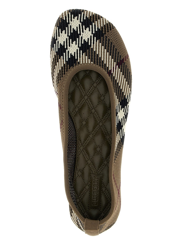Baby Check
  Pattern Flat Shoes