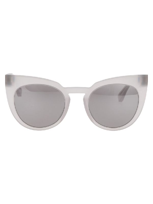 Margiela Clear Cat-eye Sunglasses