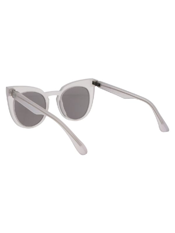 Margiela Clear Cat-eye Sunglasses
