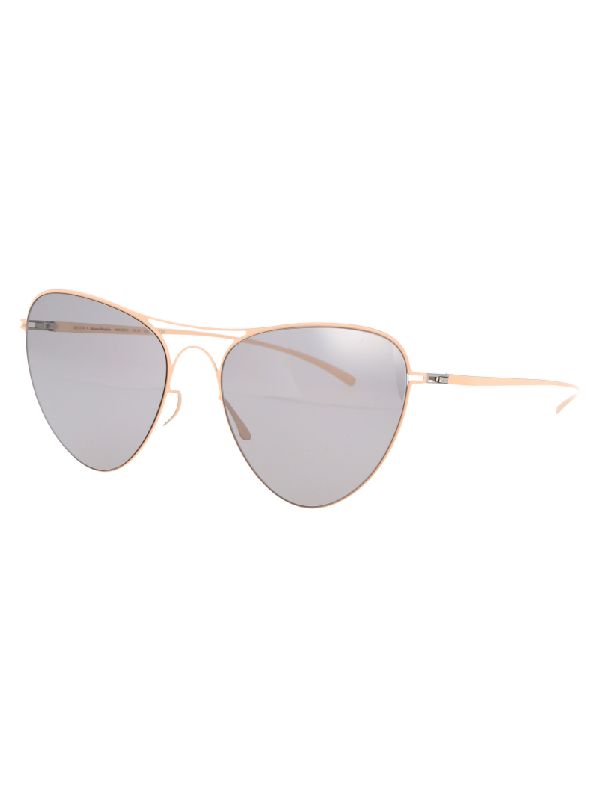Margiela Double Bridge Metal Sunglasses