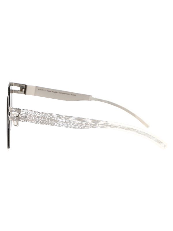 Margiela Silver Pattern Sunglasses