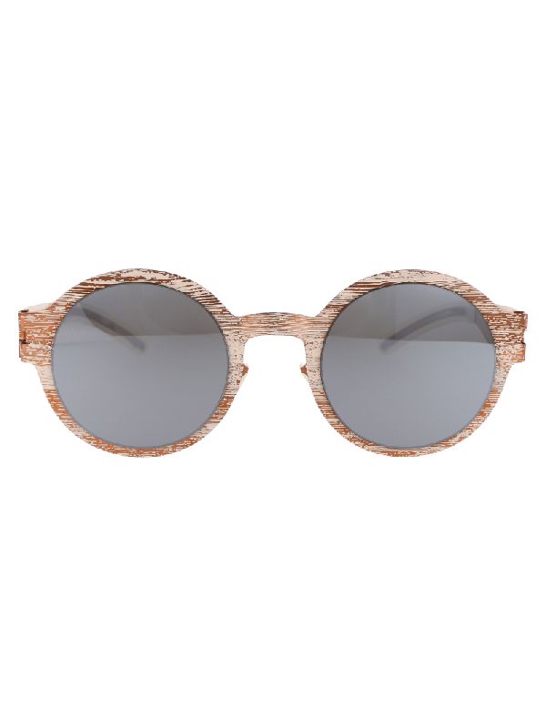 Margiela Pattern Round Sunglasses