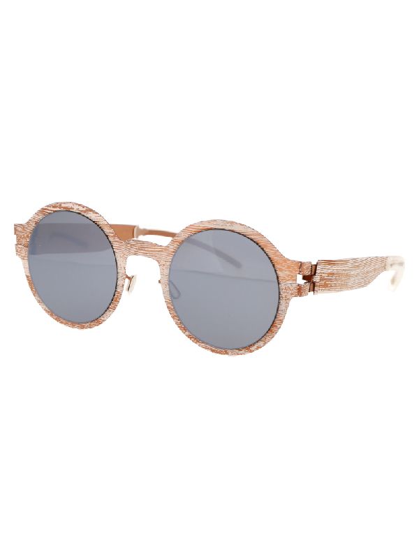 Margiela Pattern Round Sunglasses