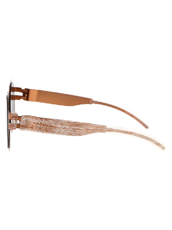 Margiela Pattern Round Sunglasses