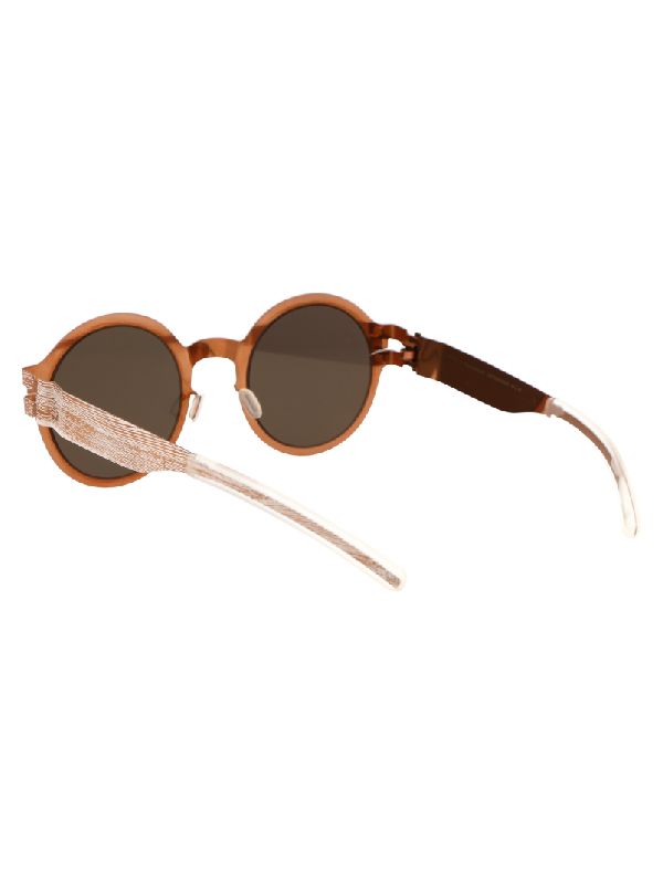 Margiela Pattern Round Sunglasses
