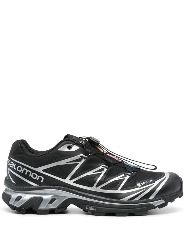 Salomon Black Low Top Sneakers