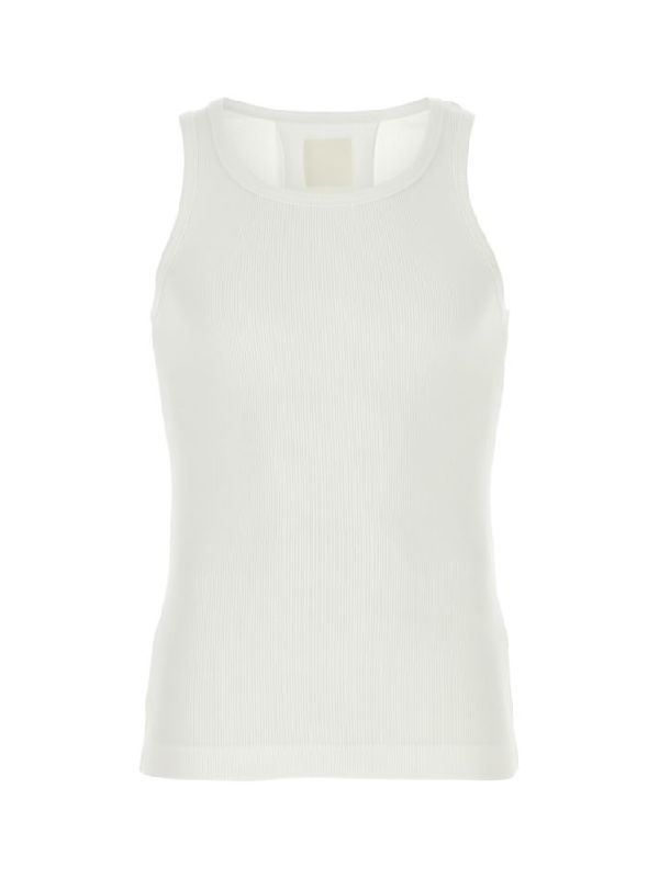 4g Logo Hem Sleeveless Top