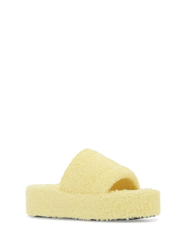 Yellow Rise Platform Sandals