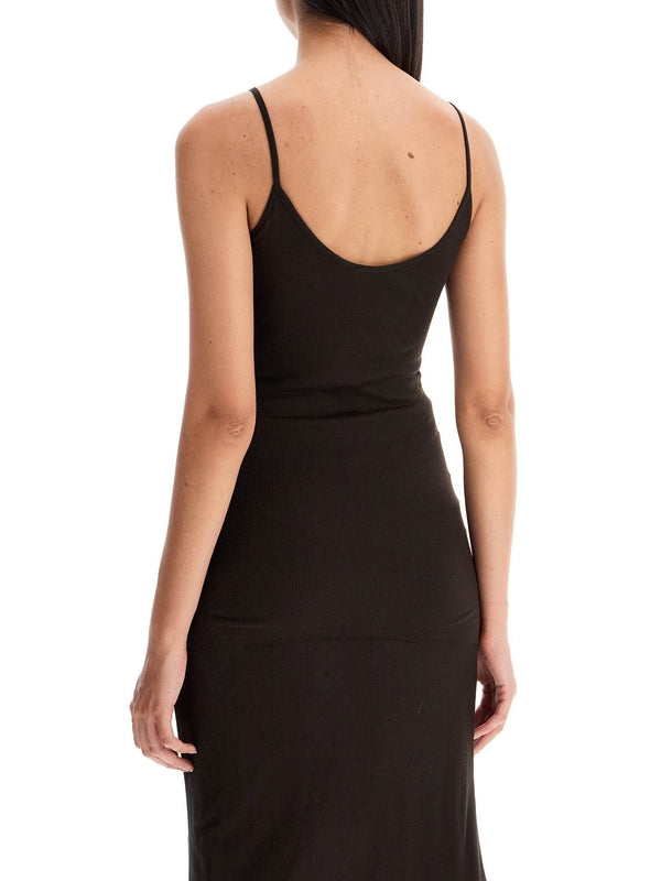 KHAITE - Viscose Sleeveless Top - Jente