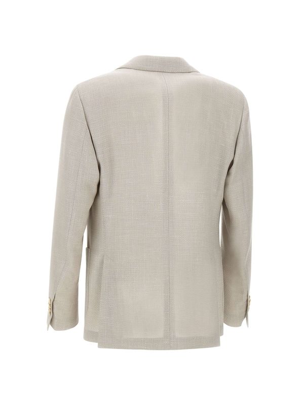 Wool Blend Tailored Jacket