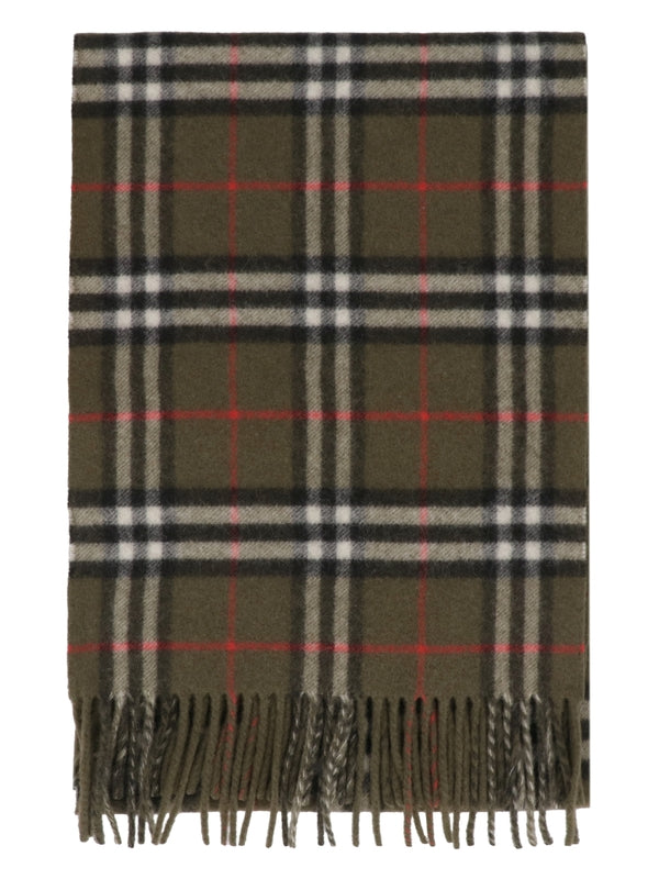 Check Pattern Cashmere Muffler