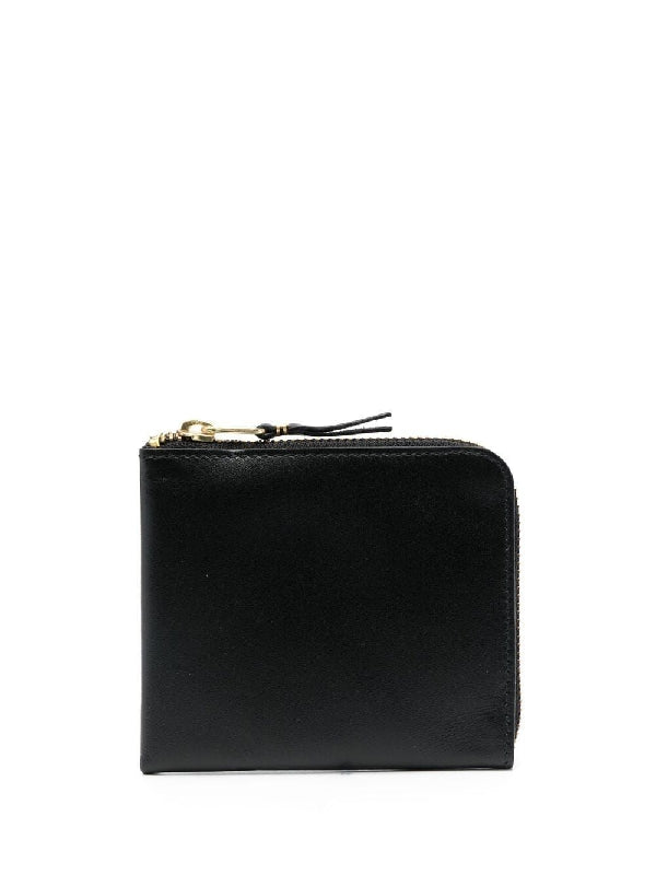 Classic Leather Half-Zip Wallet