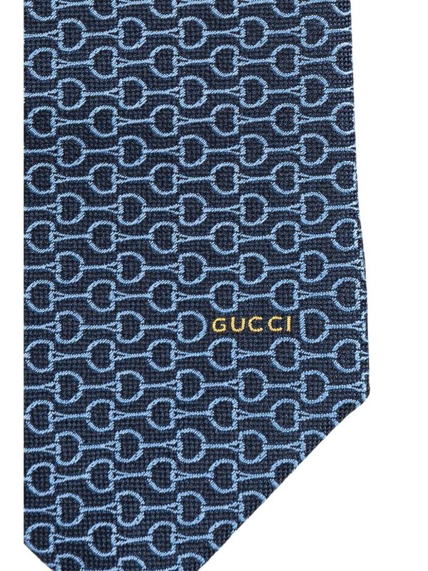 Gg Logo Silk Tie