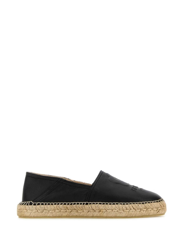 Boke Flower Leather Espadrilles