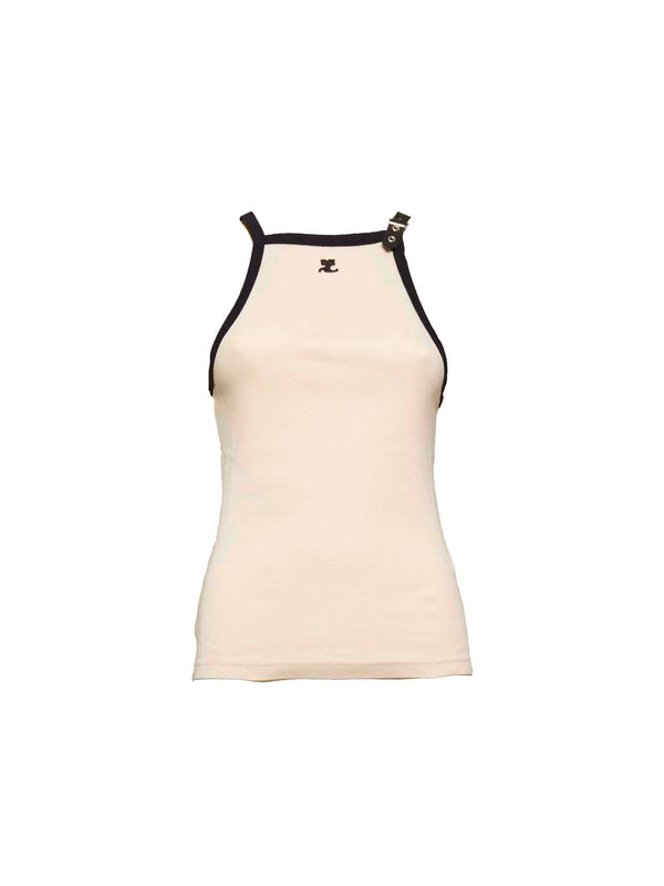 Buckle Strap Logo Tank Top
