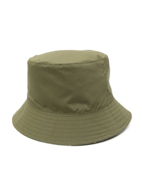 Reversible Check Pattern Bucket Hat