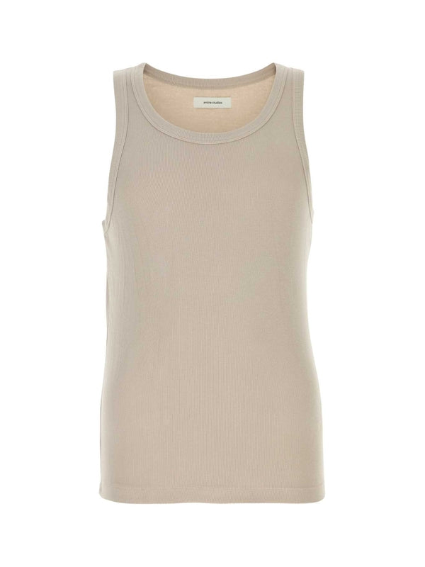 Crewneck Rib
  Cotton Tank Top