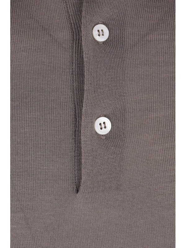 Lardini Grey Polo Shirts