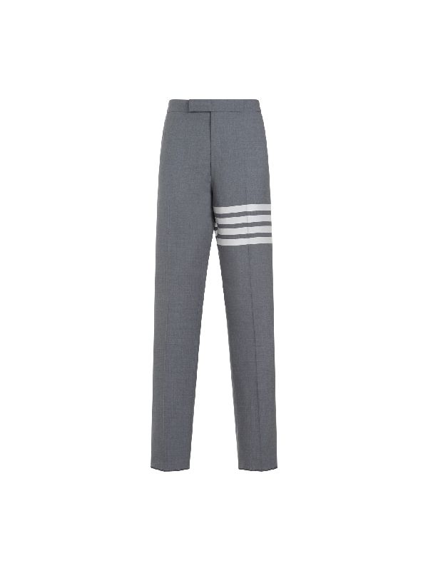 4-Bar Wool Pants