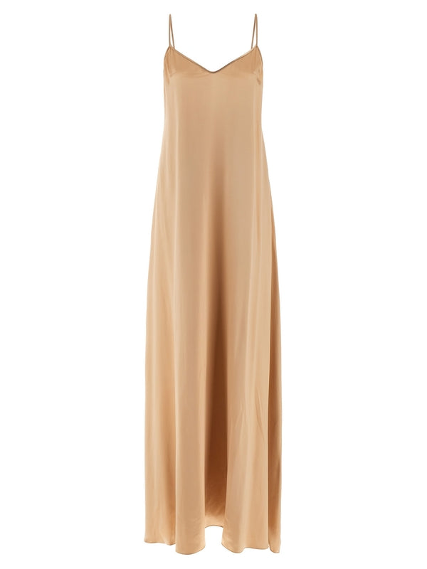 Ferragamo Beige Long Dress